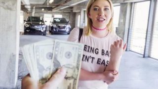 Public Pick Ups Saucy Blonde Fucks for Money