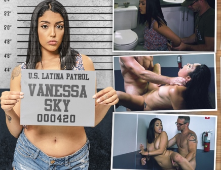 Latina Patrol Vanessa Sky