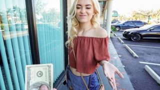 Public Pick Ups Blonde Braceface Fucks Outdoors