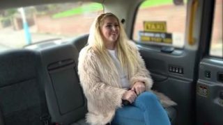 FakeTaxi Taxi facial for hot tattooed blonde