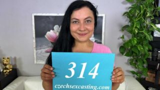 Czech Sex Casting E314 Curvaceous brunette slut makes the most of a casting fuck