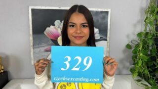 Czech Sex Casting E329 Cute and sexy Latina has no inhibitions
